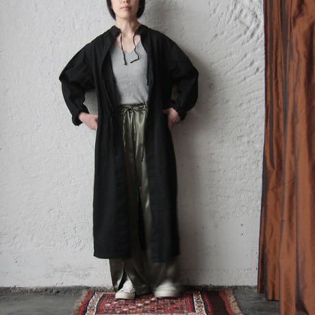 hospital surgical gown (black)