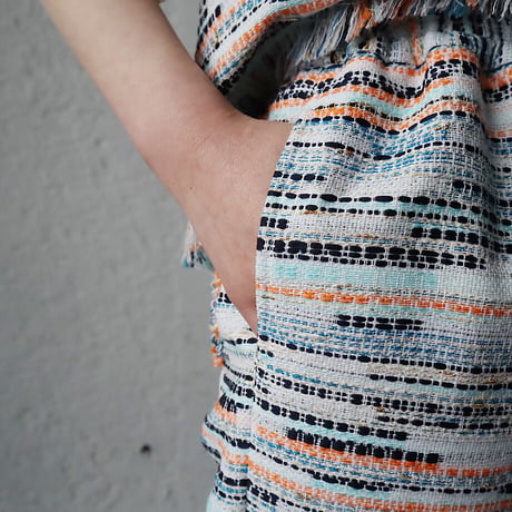 NOTA le blueque gillet + pants (sax blue mix)