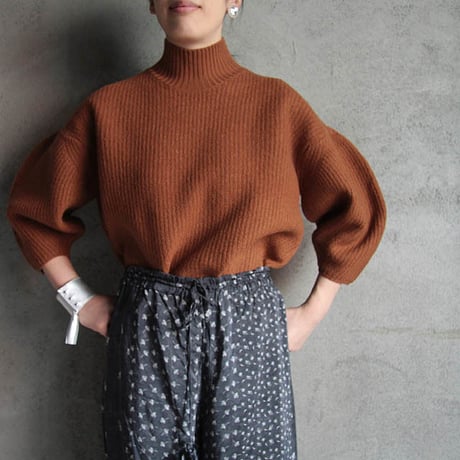 THE FACTORY boiled wool knit