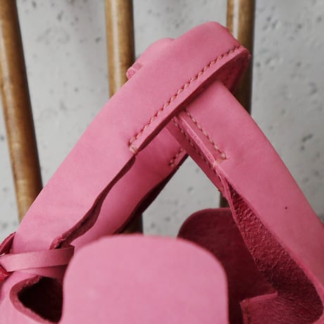 chiihao conveni bag (SS) with tassel pink