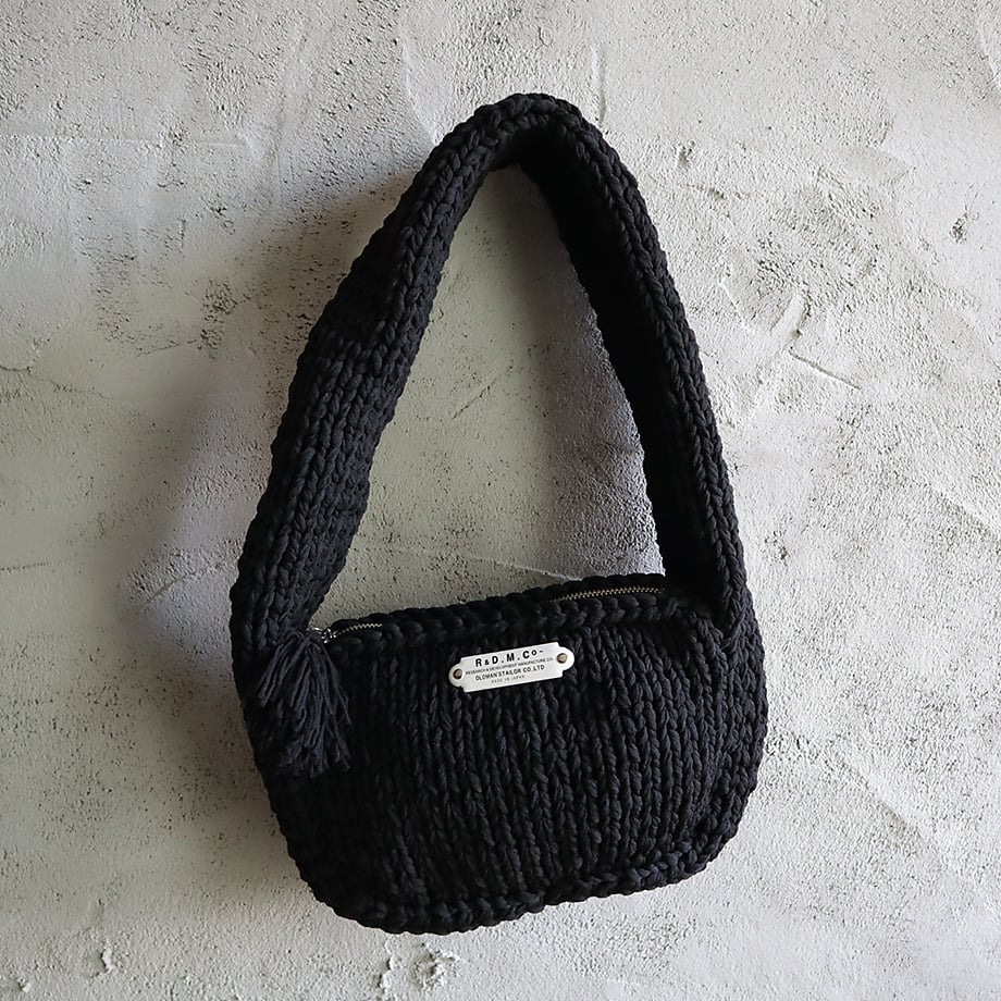 専用！R&D.M.Co- LILIAN YARN HAND KNIT BODYB R&D.M.Co- LILIAN YARN HAND KNIT BODY BAG / Gray - ＋ING MARKET