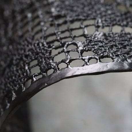 MAISON RUBUS. recollection lace bangle  (black)