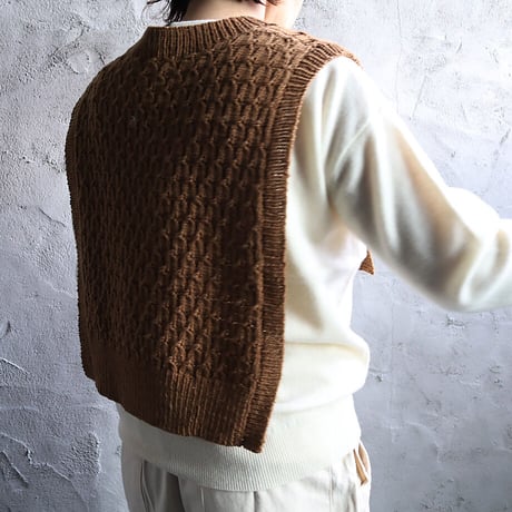 chiihao x nii-B  rambouillet vest (brown)