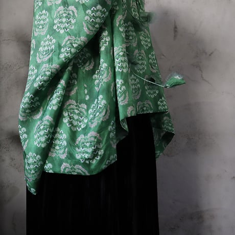 TOWAVASE sarasa silk blouse charlotte (mossgreen)