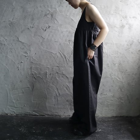 ànuke cotton gather combinaison (black)