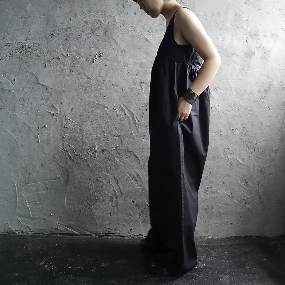 アンヌークanuke Cotton Gather Combinaison 38 anuke アンヌーク 2025SpringSummer オールインワン Cotton