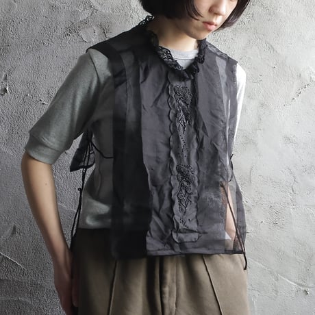 TOWAVASE violette tablier (black)