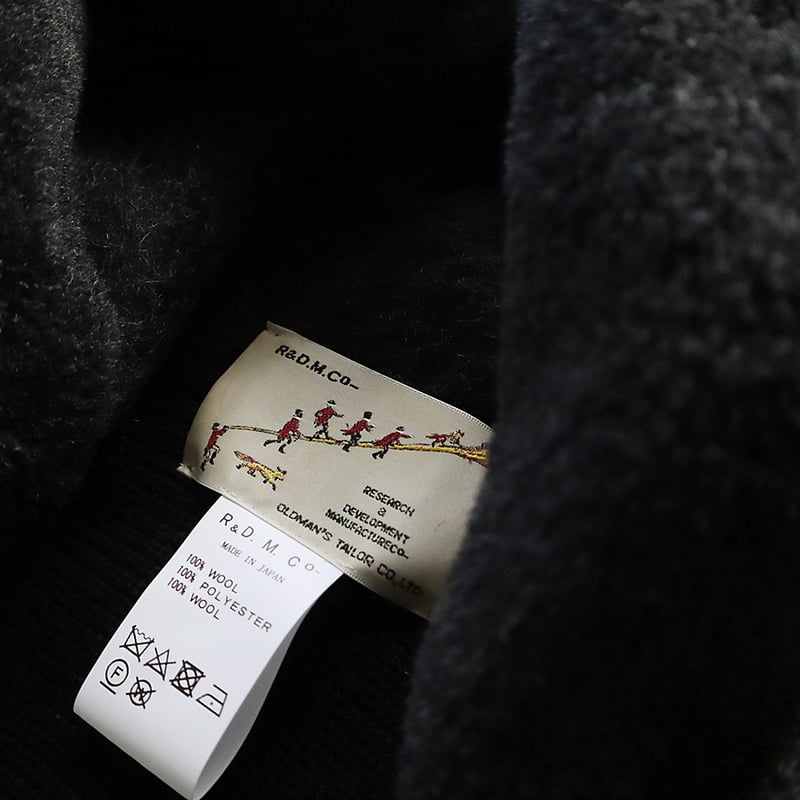 R&D.M.Co- hoodie muffler (black) | nii-B | WEB