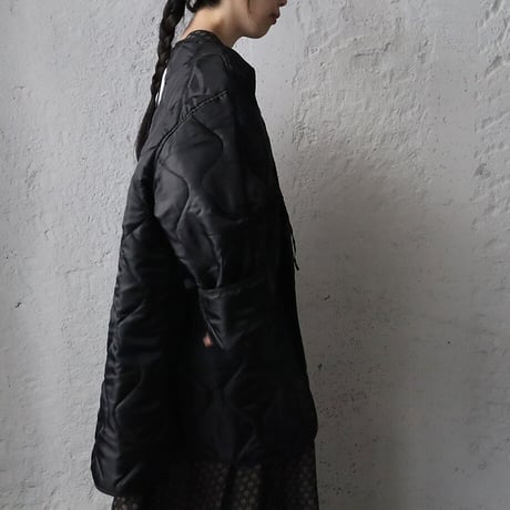 US type M-65 liner jacket black (L)