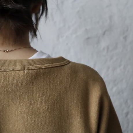 R&D.M.Co- drop shoulder sweat (bluegray/brown/heathergray/black)