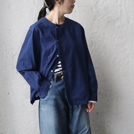 france type farmers shirt (navy)