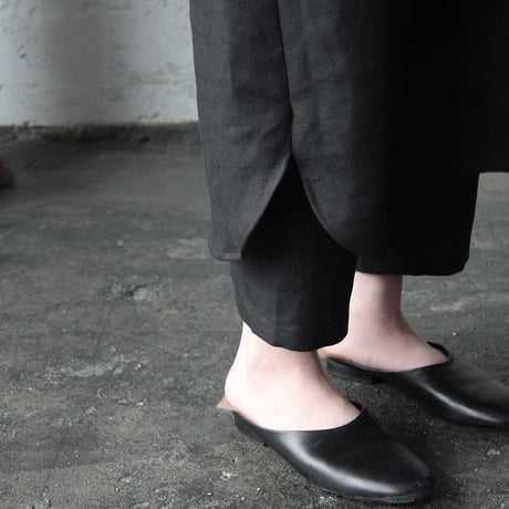 NOTA linen pants (black)
