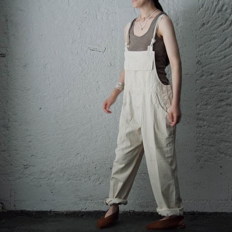 france navy type  overalls white