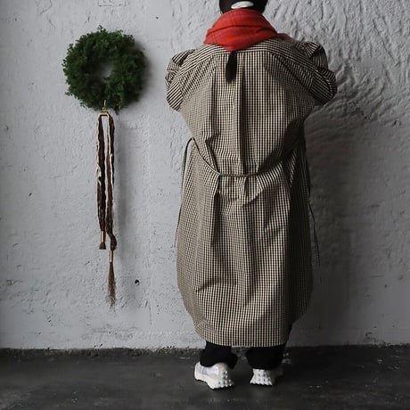 R&D.M.Co-  wool blanket  (orange x pink)