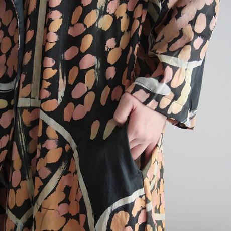 m.Funatabi chche-coeur coat (Batik)