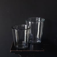 recycle glass flower vase (M/L)