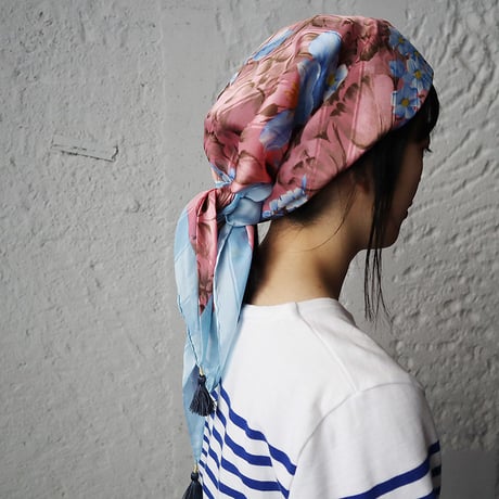 Mia Hat & Accessory tassel scarf (pink)