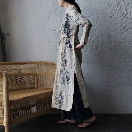 Funatabi atelier kurta dress (botanical dye)