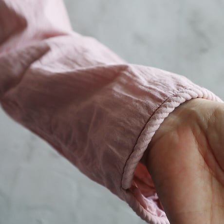 R&D.M.Co- GARMENT DYE trimming jacket (pink)
