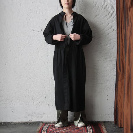 hospital surgical gown (black)