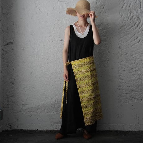 NOTA tablier long  yellow