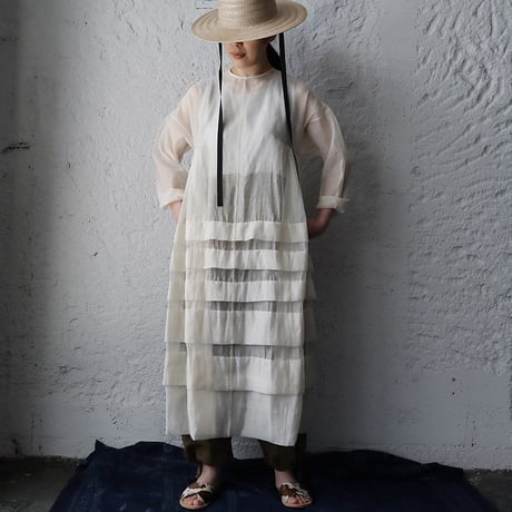 Tabrik  organdy dress (ivory)