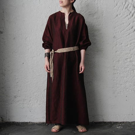 NOTA wieliczka dress (burgundy)