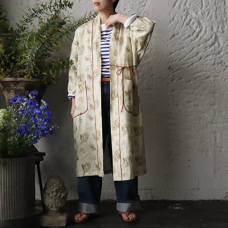 TOWAVASE Frais linen robe (beige)
