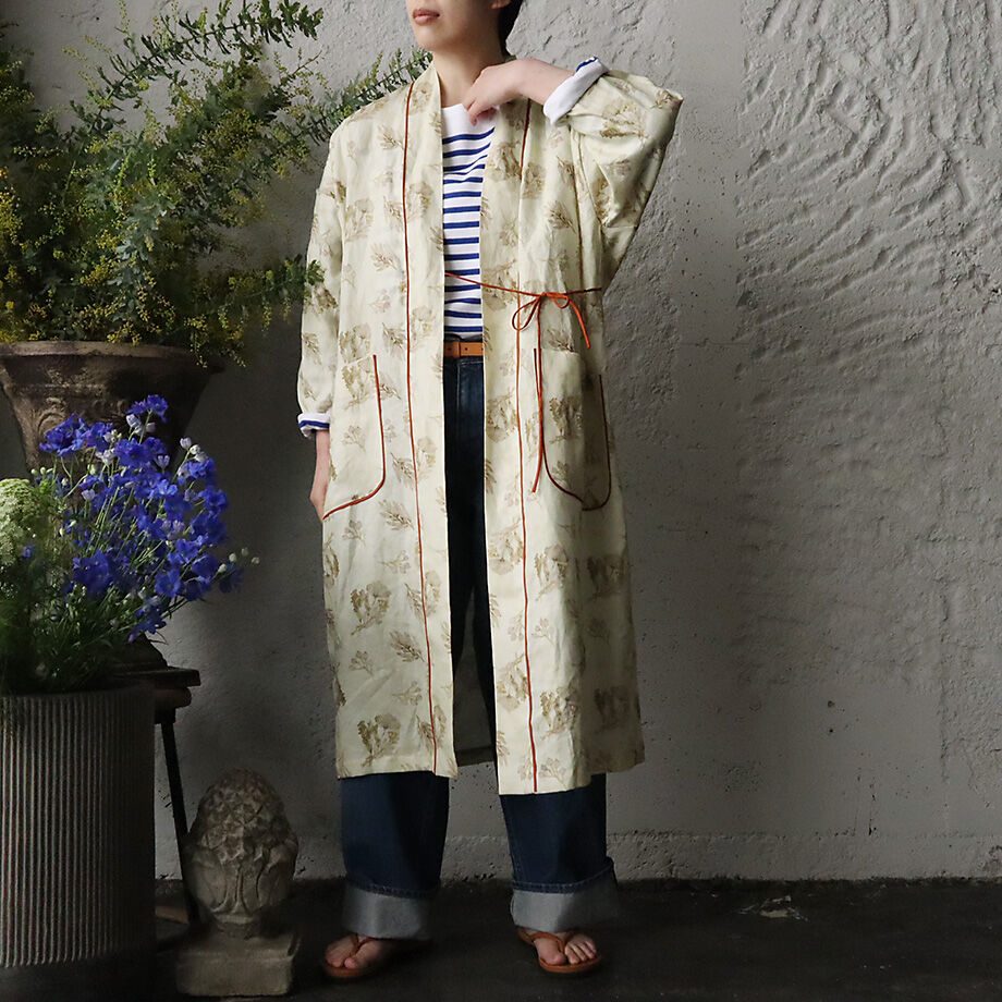 TOWAVASE Frais linen robe (beige) | nii-B | WEB