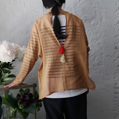 Tabrik organdie tassel tops (beige)