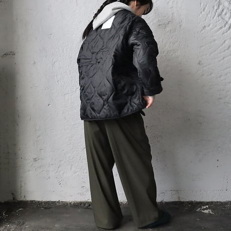 US type M-65 liner jacket black (M)