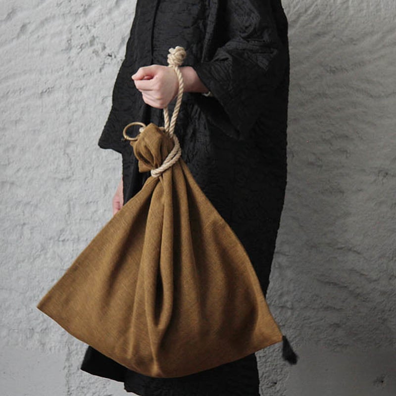 Tabrik rope bag (brown or blue) | nii-B | WEBSHOP Tabrik rope bag (brown or blue) | nii-B | WEBSHOP