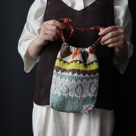 pakistan ralli quilt minibag (B)