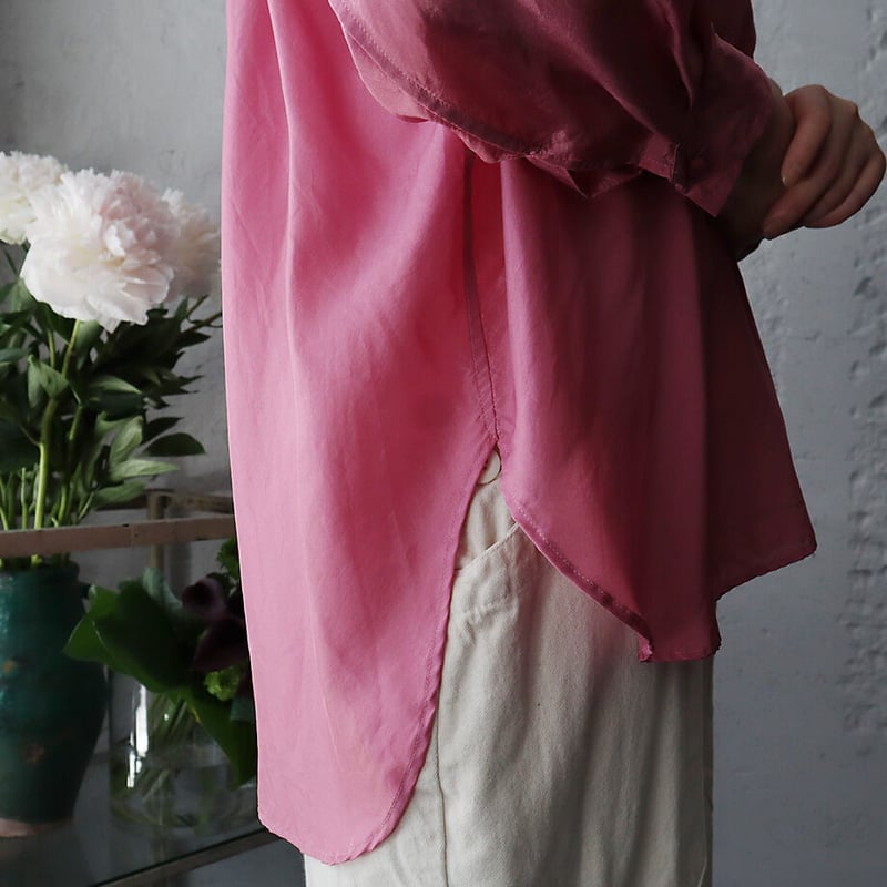 R&D.M.Co- silk pullover (pink) | nii-B | WEBSHOP