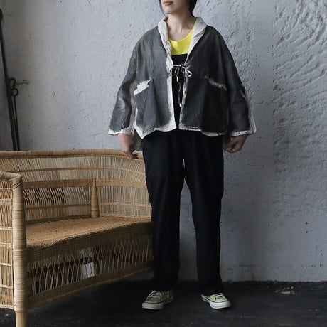 Funatabi atelier jacket (Sumi dye)