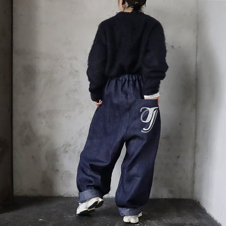 TOWAVASE jardinier pants (navy)