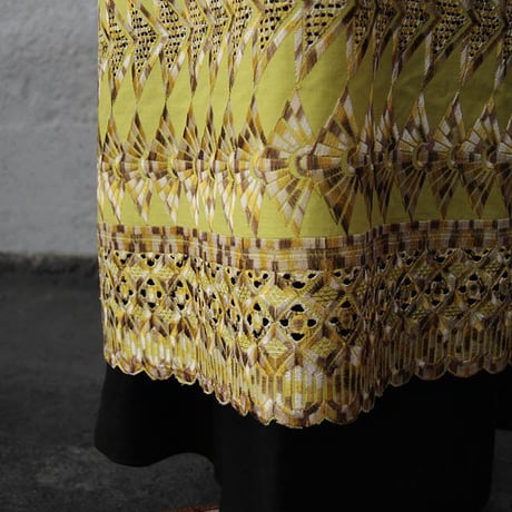 NOTA tablier long  yellow