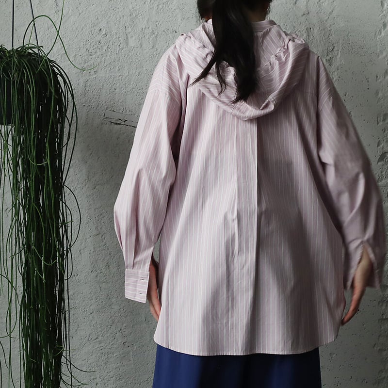 WANDERUNG hood blouse (pink) | nii-B | WEBSHOP