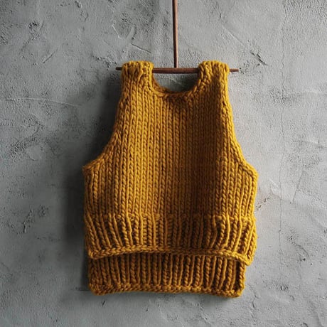 chiihao x nii-B peru vest mustard