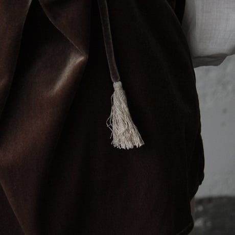 Tabrik velor camisole (khaki)