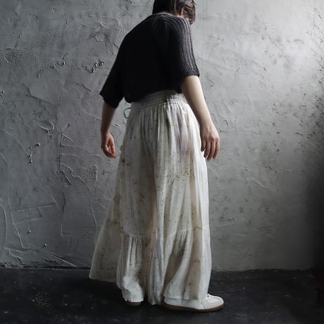 Tabrik gather pants (logwood)