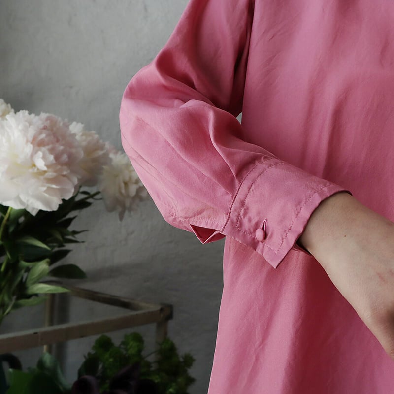 R&D.M.Co- silk pullover (pink) | nii-B | WEBSHOP