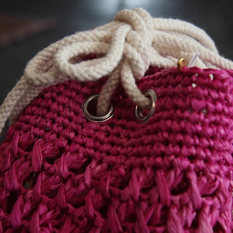 raffia pochette