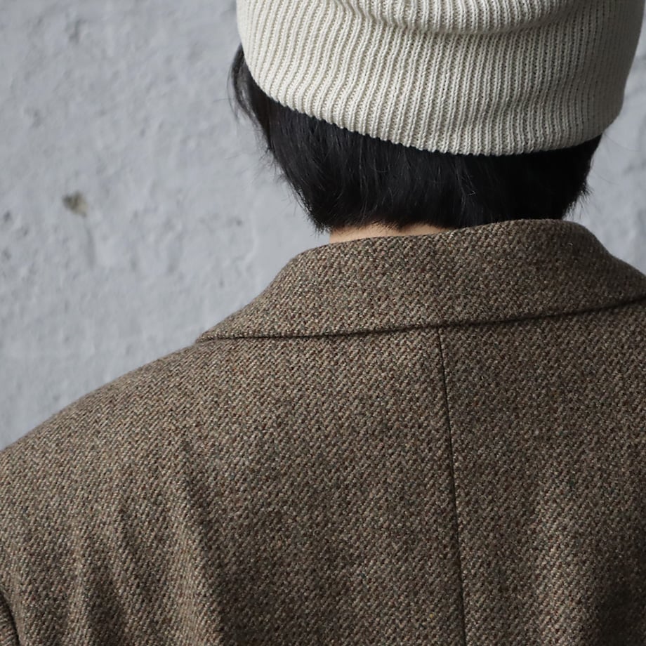 ànuke herringbone wool jacket (beige) | nii-B