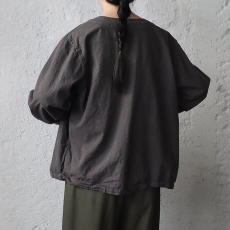 france type farmers shirt (charcoal)