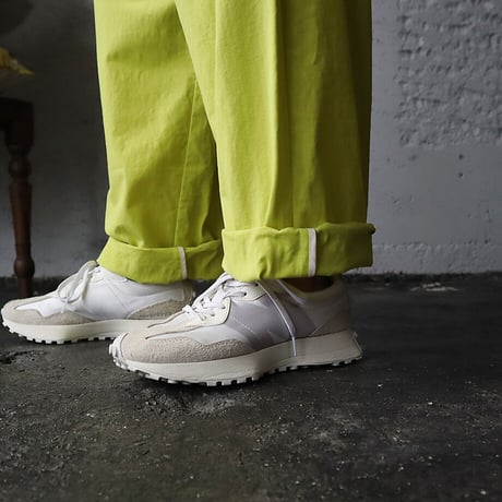 .less wrap pants (neon yellow)