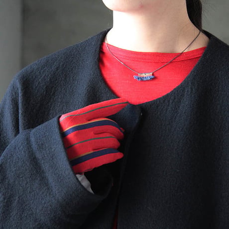 MARCOMONDE long gloves red
