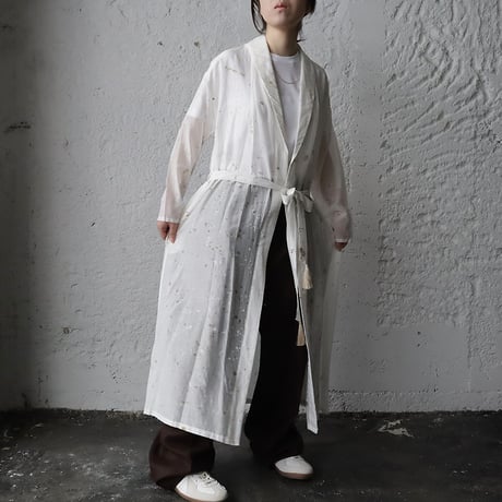 Tabrik silkcotton robe