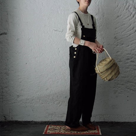 france navy type  overalls black