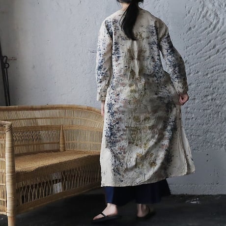 Funatabi atelier kurta dress (botanical dye)